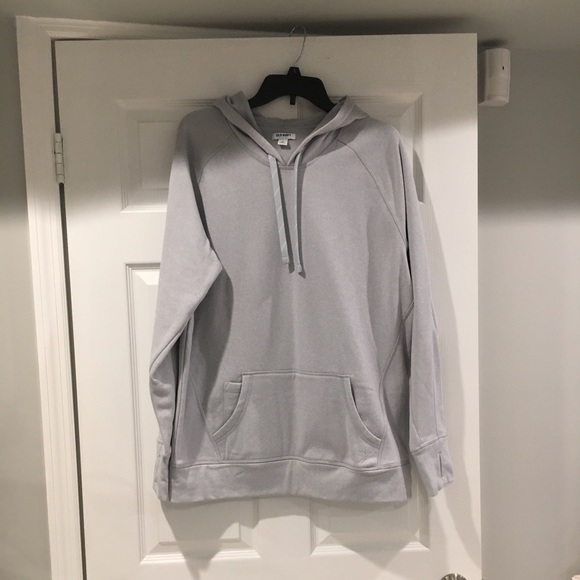 pullover hoodie with thumb holes at each cuff - Picture 1 of 4