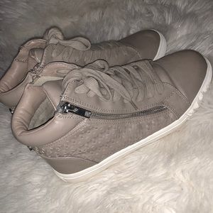 Steve Madden Zip-On High Top Sneakers