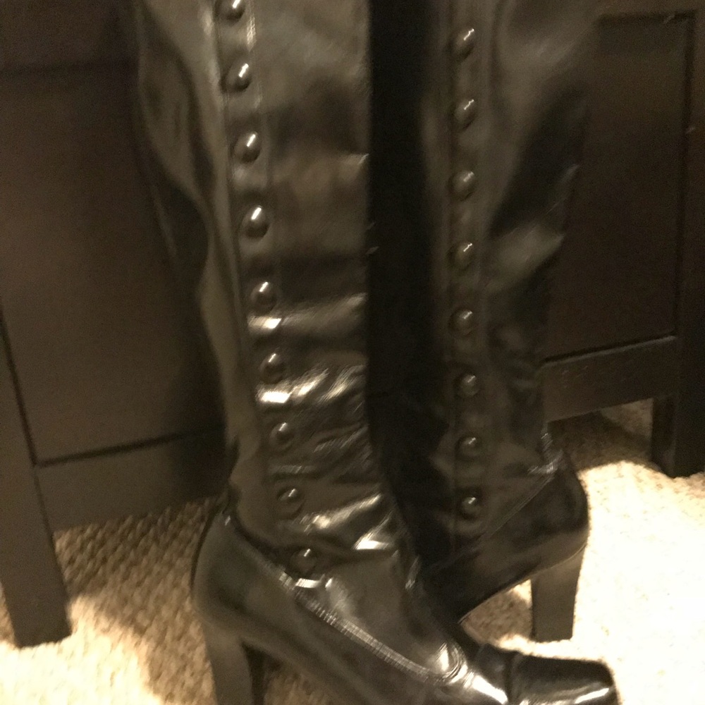 Franco starto leather boots size 9 1/2..