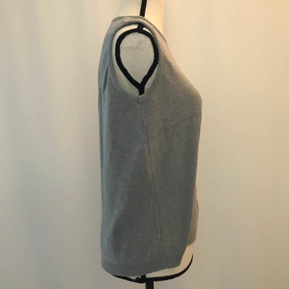 Women’s Joan Vass Sweater Vest Size 0 - Picture 3 of 3
