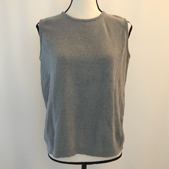 Joan Vass Tops - Women’s Joan Vass Sweater Vest Size 0