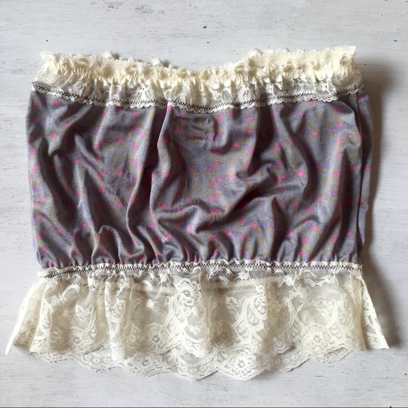 Free People lace-trimmed crop top - Picture 3 of 5