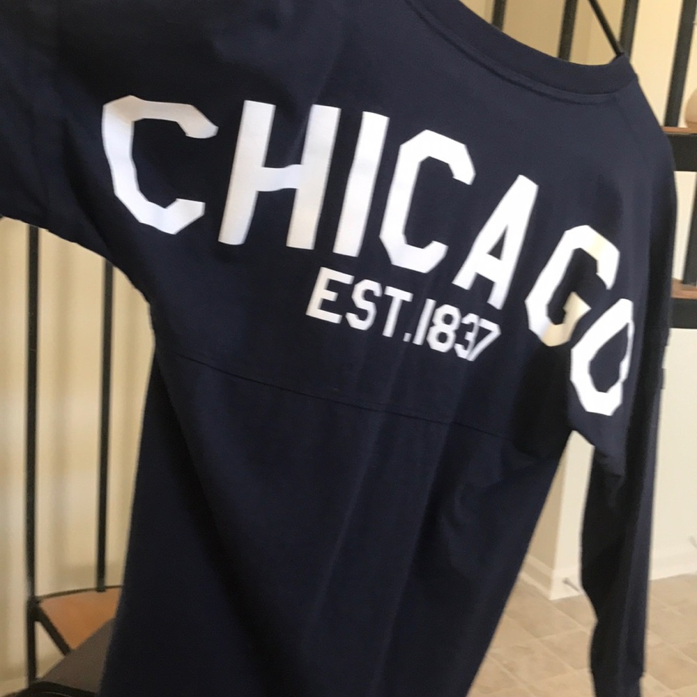 Comfy Chicago Long-sleeve Oversized Shirt!