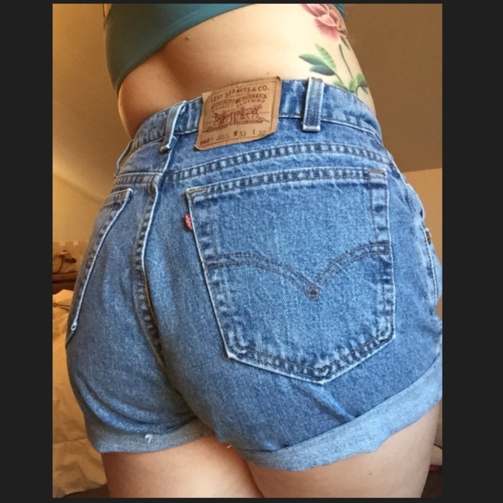 vintage 506 levi's shorts