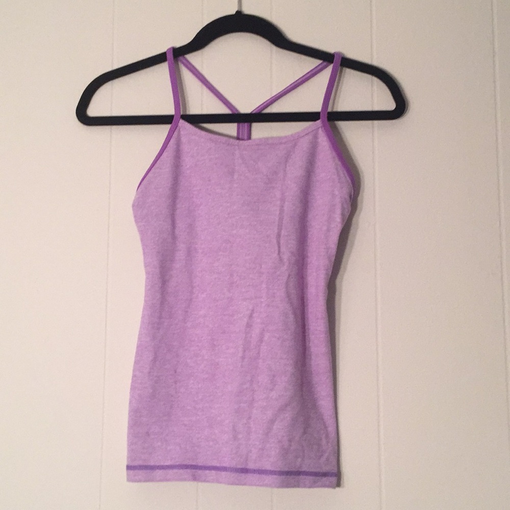 Lululemon tank with built in bra