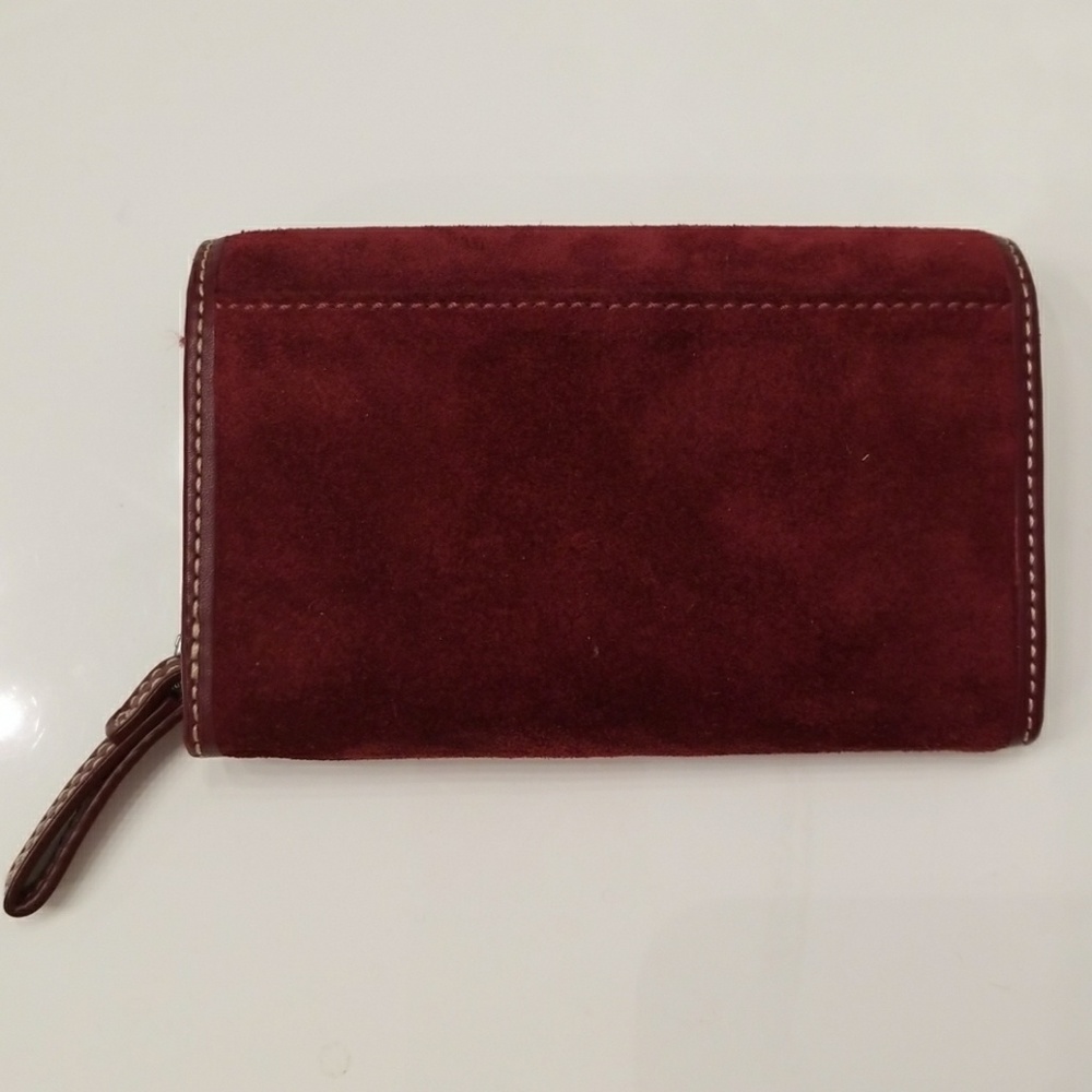 Coach Suede wallet - Picture 3 of 5