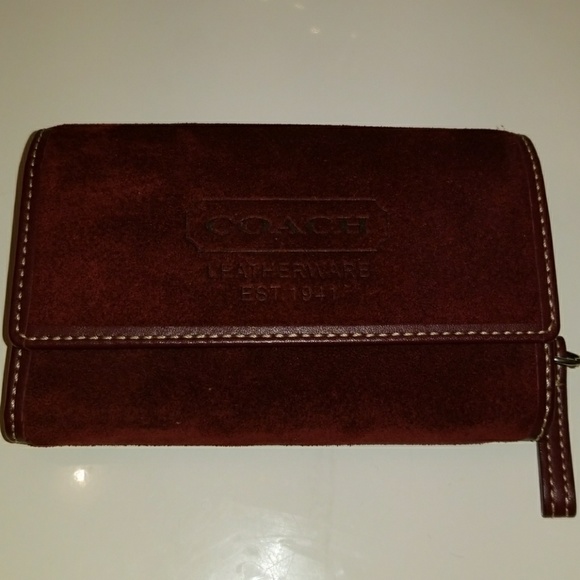 Coach Suede wallet - Picture 2 of 5