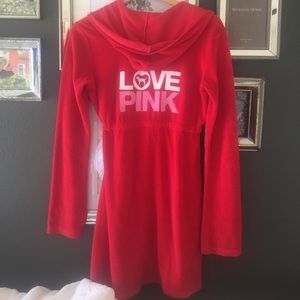 PINK Victoria’s Secret Red Robe