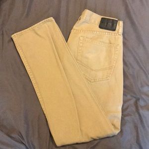 BULLHEAD khaki size 34x34 slim straight
