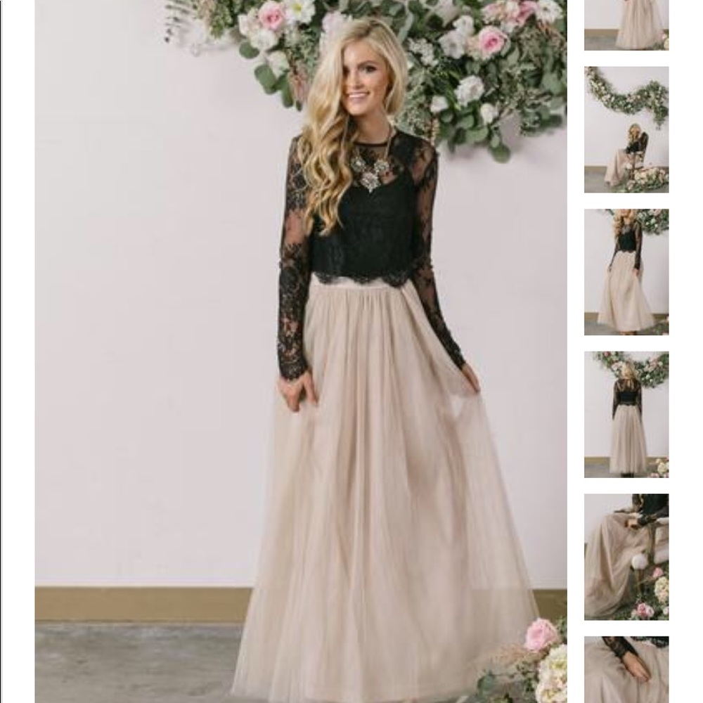 Tulle Maxi Skirt
