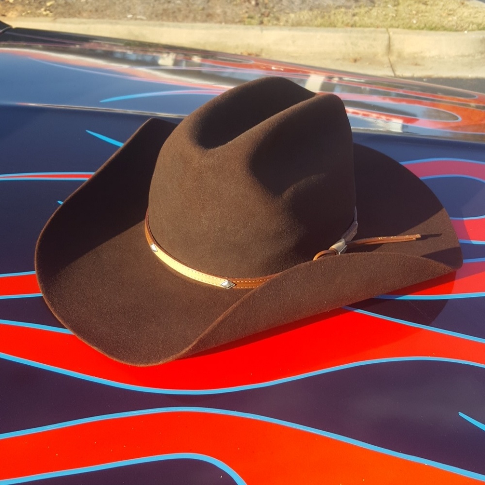 Stetson Cowboy hat brown 7 3/8