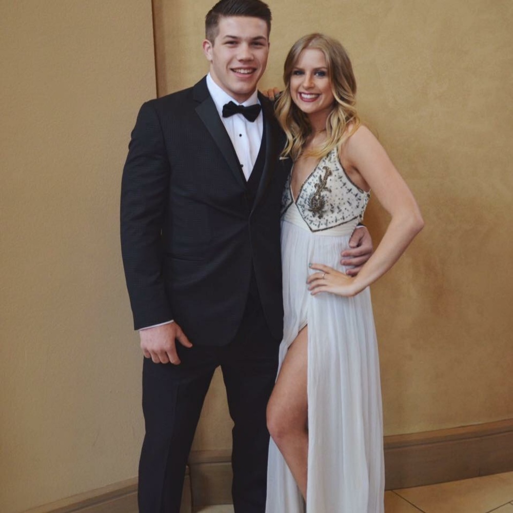 Free people white prom dress