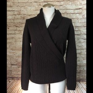 Saks Fifth Avenue Chocolate Cashmere Sweater