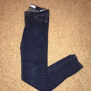 Abercrombie & Fitch dark blue jeans