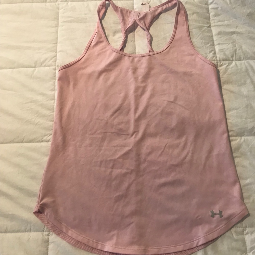 UnderArmor Technical Twist back Tank. Size S