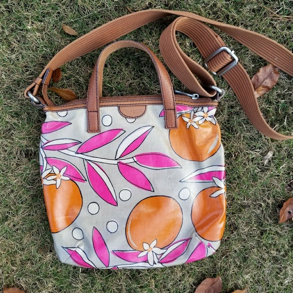 Fossil crossbody bag Keyper vguc - Picture 2 of 5