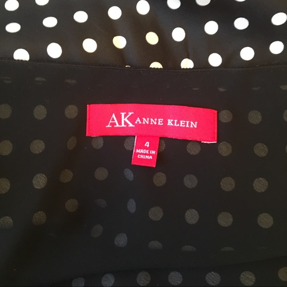 Fabulous Silk Anne Klein Polka Dot Skirt - Picture 7 of 7