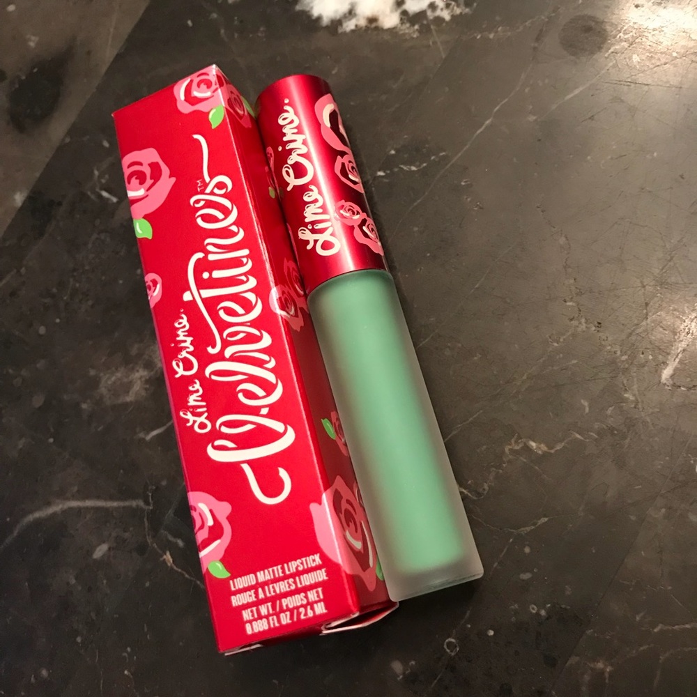 LimeCrime velvetine lipstick: Alien