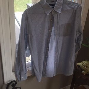 Striped Button-Up Men's