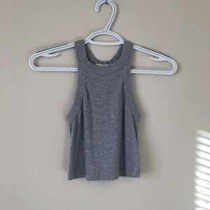 Urban Outfitters Gray cropped tank