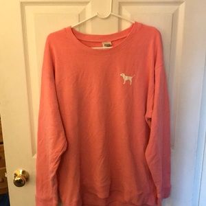 PINK sweatshirt with logo