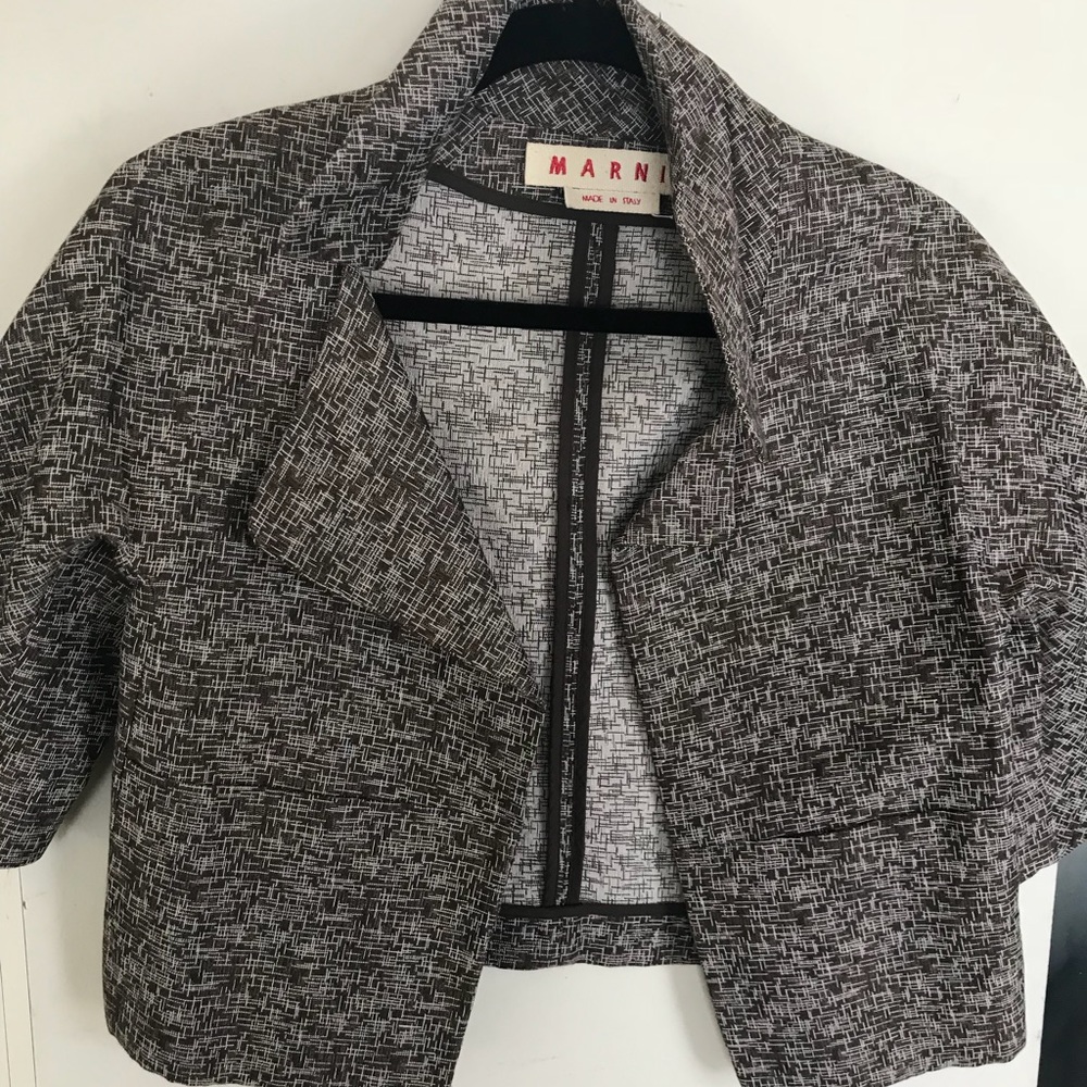 Marni cropped jacket