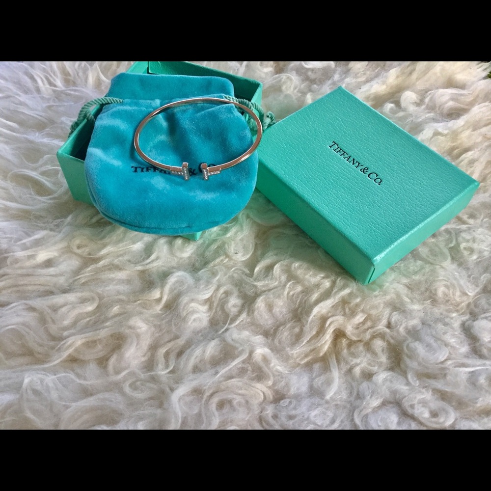 Tiffany wire open bracelet