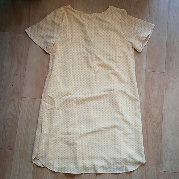 ☀Lace + Whiskey Yellow Geo Print Tunic Dress - Picture 2 of 3