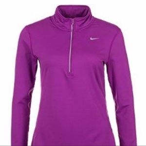 NWT Nike Women's DryFit Half Zip Running Top