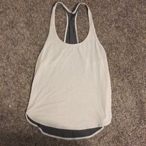 Lululemon grey/dark grey  tank top