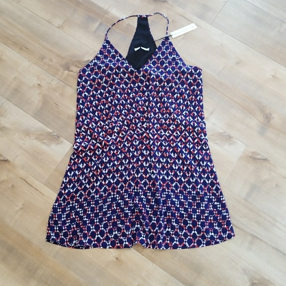 Pattern slip dress