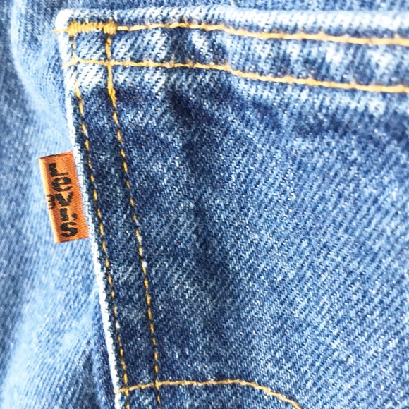 Levi's Other - VTG Levi’s 35x28 509 Cotton Orange Tab  Jean USA