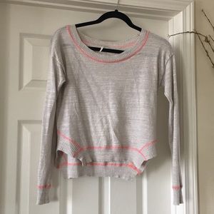 Free People High low sweater