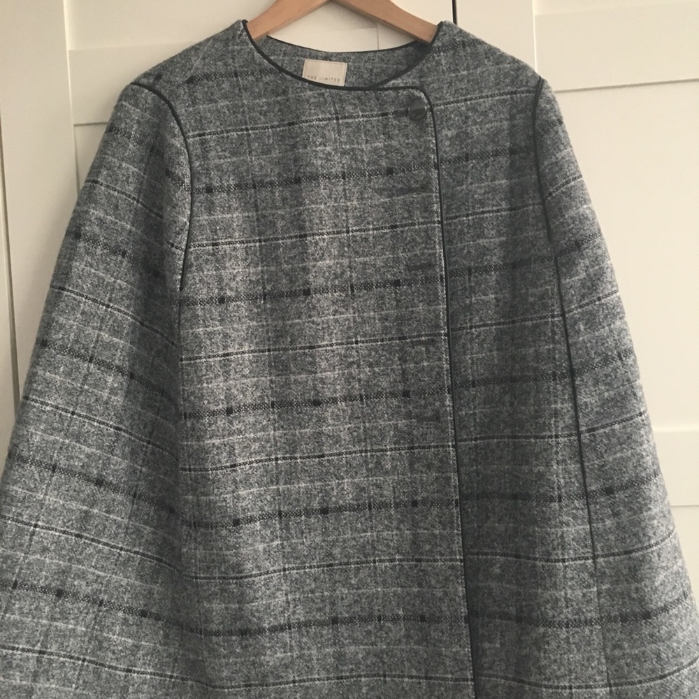 The Limited Scandel collection wool poncho