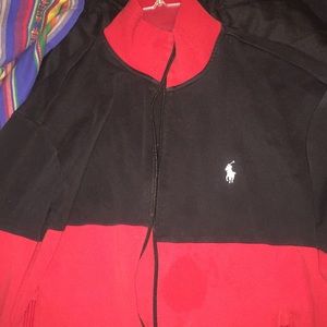 Polo zip up jacket