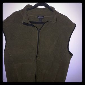 REI Men’s XXL Green Fleece Vest EUC