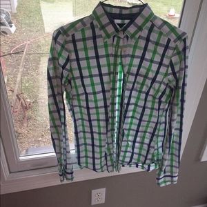 American Eagle Flannel Button Up