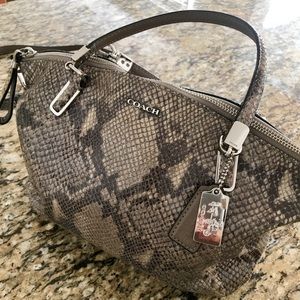 Coach purse with long strap included