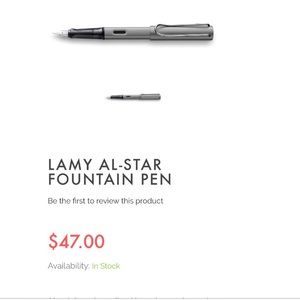 🆕🎁LAMY AL-Star Fountain Pen🎁🆕
