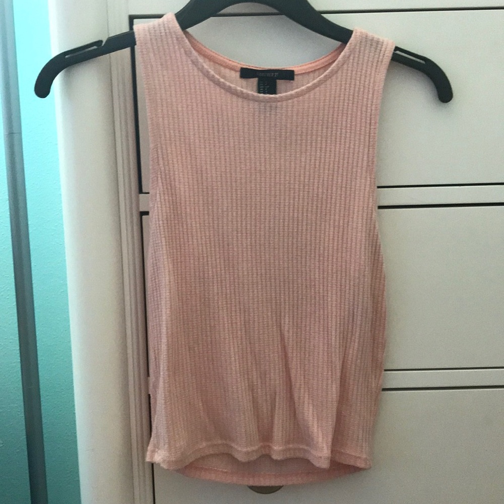 Pink crop top