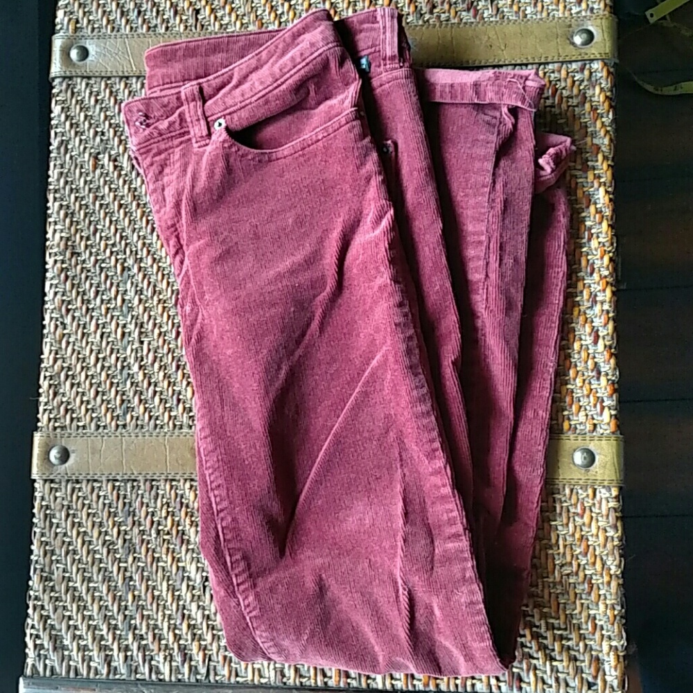 Patagonia Red Corduroy Organic Cotton Pants