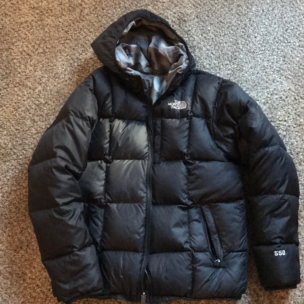 Boy’s North Face Reversible 550 Down Jacket