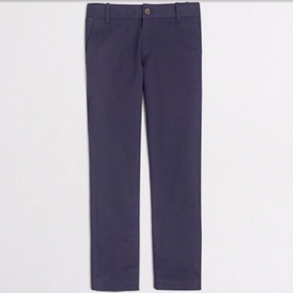 J. Crew Frankie Navy Blue Stretch Chino - Size 0