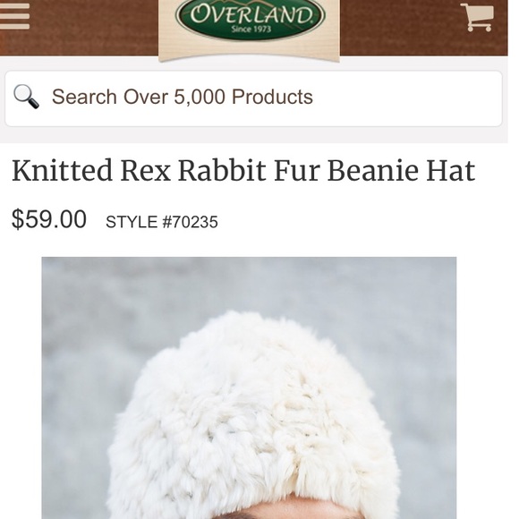 ❌SOLD❌ NWT Real fur beanie - Picture 8 of 8