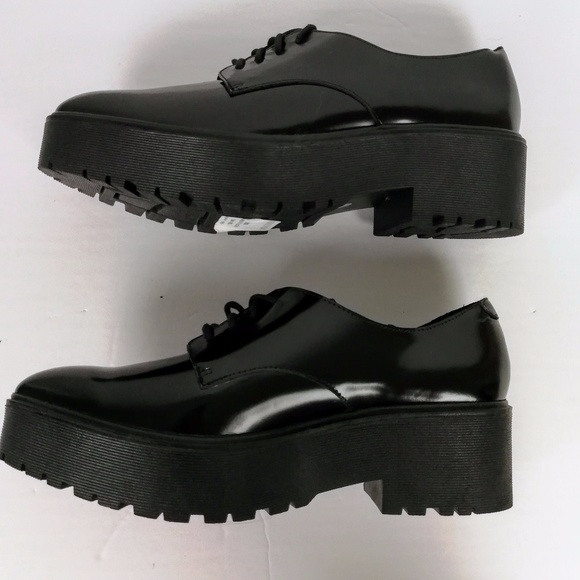 SOLD OUT JEFFERY CAMPBEL Bardem Tuxedo Black NEW - Picture 2 of 6