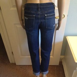 White House Black Market girlfriend jeans size 8