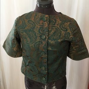 Cropped fitted top(or jacket)