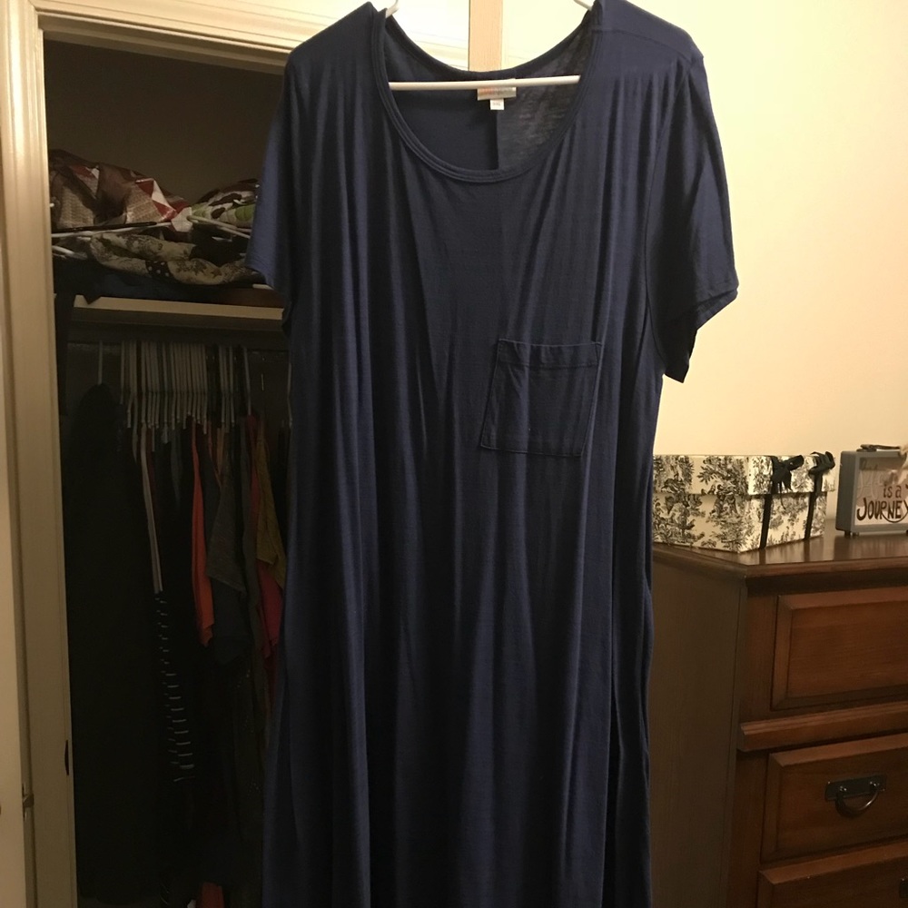 Blue LulaRoe Carly