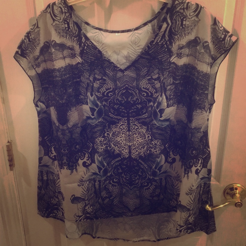 ❤️ Tiger print tee, size 1X