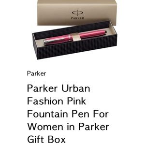 Parker Urban Fashion Pink Fountain Pen